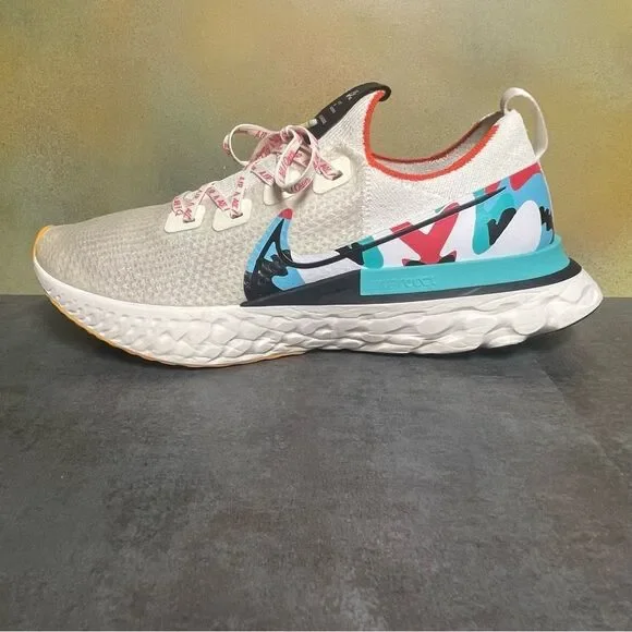 Nike React Infinity Run Flyknit A.I.R. Sail Men’s Sneakers Size 14 - Picture 15 of 16